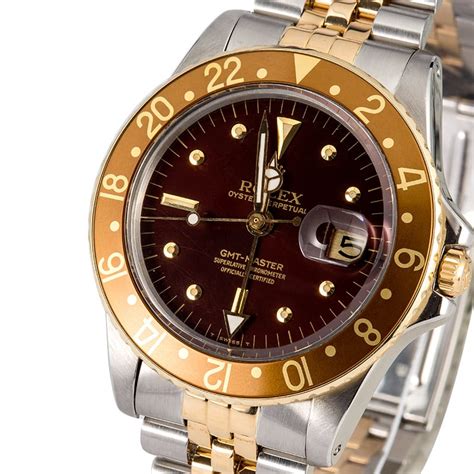 rolex band bar gmt timemaster jubilee root beer|Rolex root beer 1675.